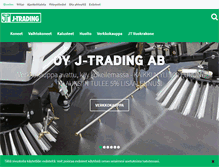 Tablet Screenshot of j-trading.fi